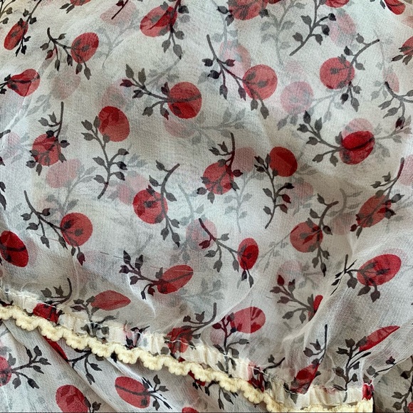 FROSTFRENCH Sexy Chiffon Cami Top- Sz M - Picture 5 of 6